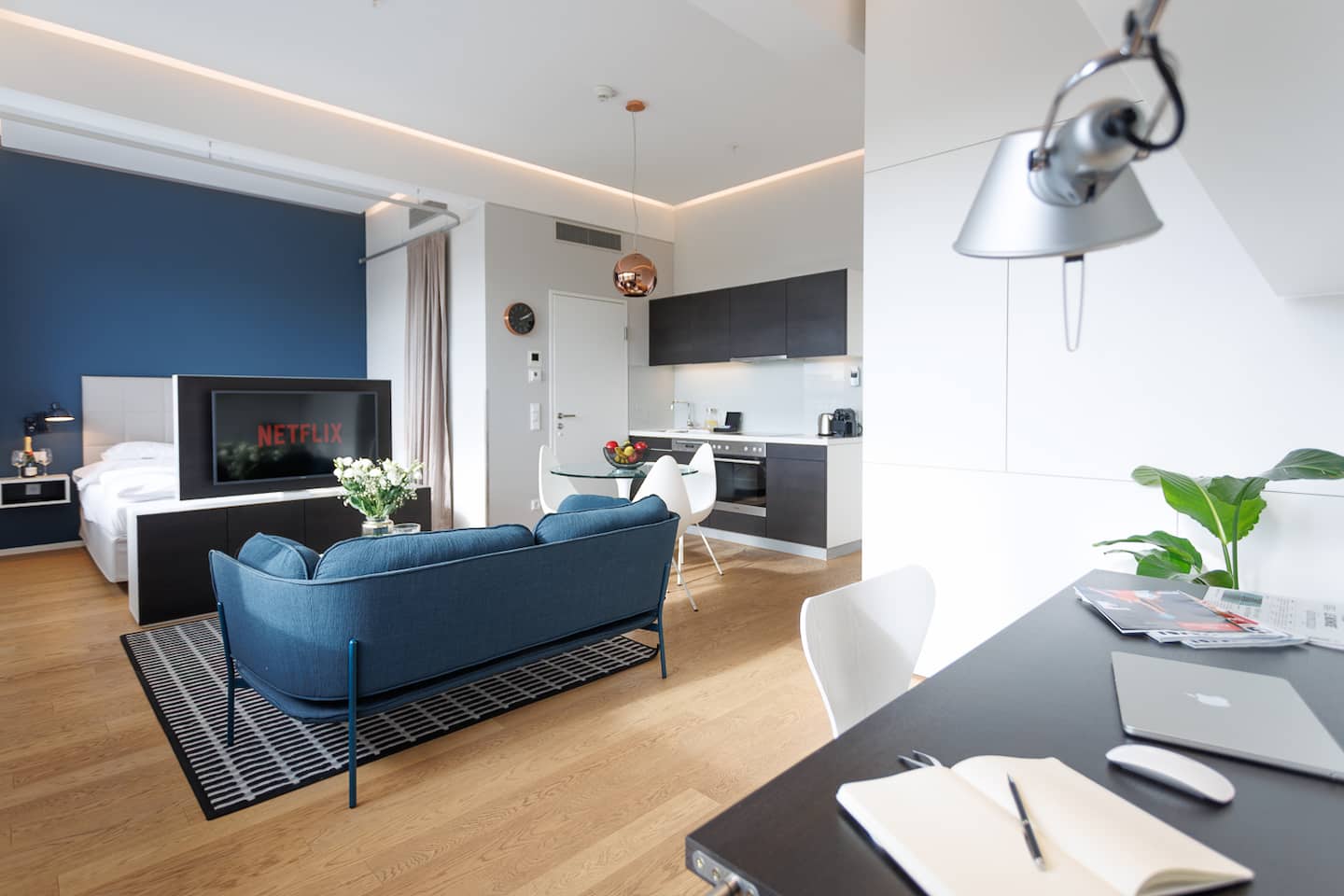 Studio 40 m² · 5. Stock