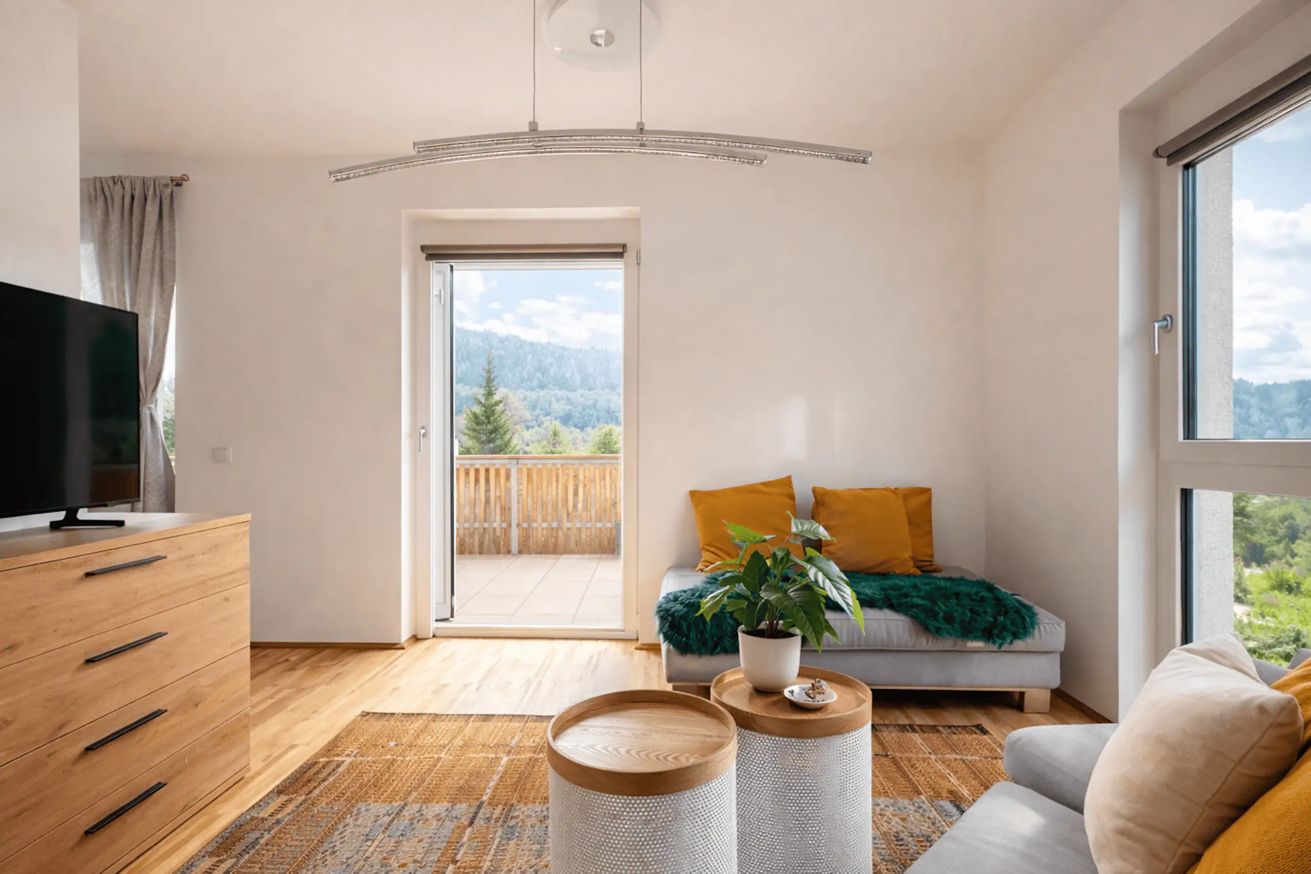 Semmering Ski | Bergblick | Balkon