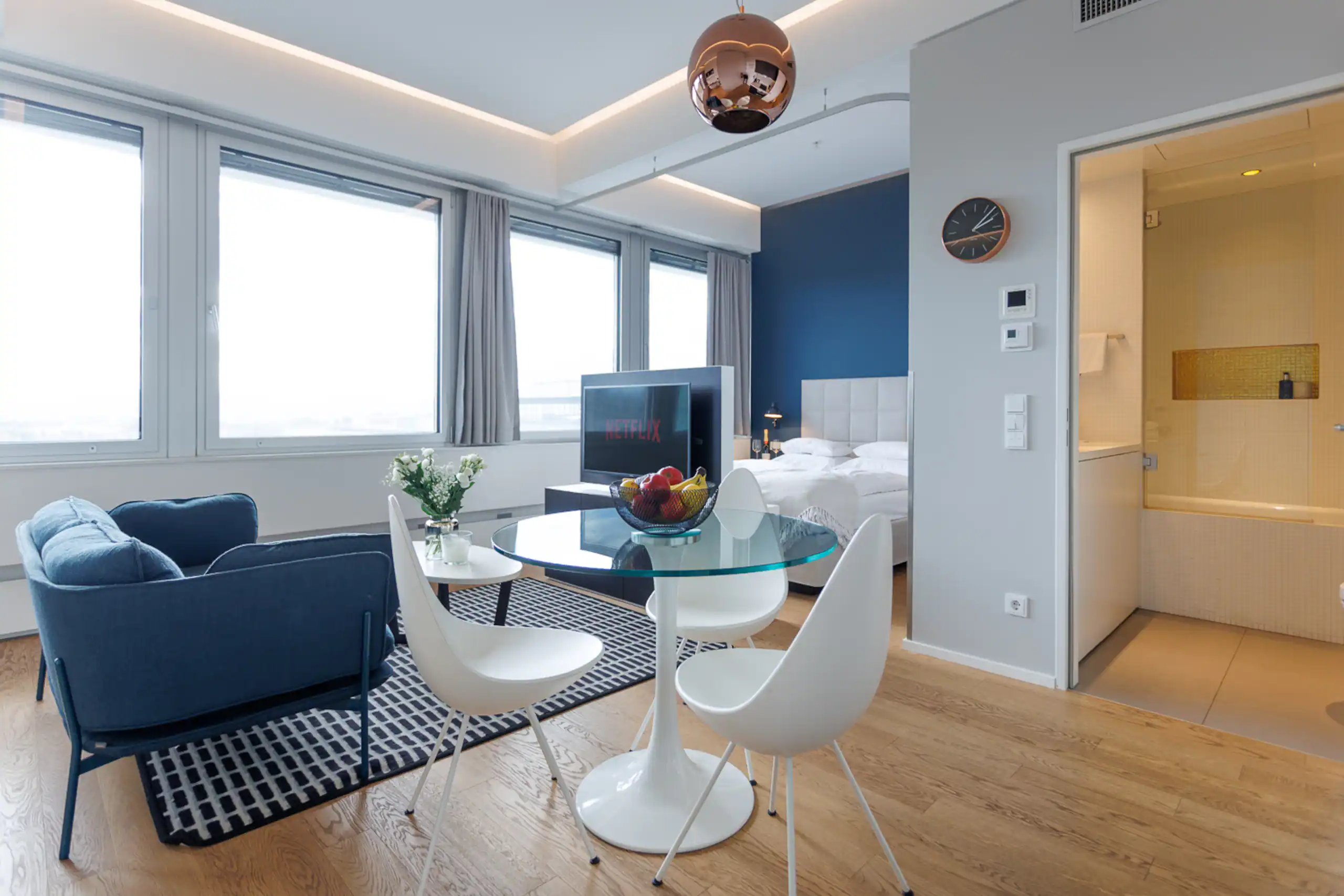 Studio 40 m² · 6. Stock